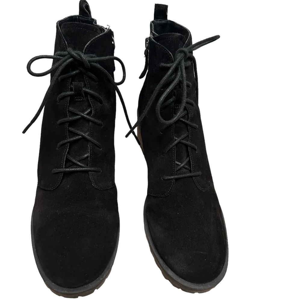 Caslon Keaton Water Resistant Boot Black size 9 1/2